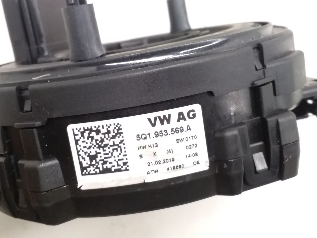 фото №5, Skoda karoq 2019 лента / кольцо скользящий подушка безопасности / srs