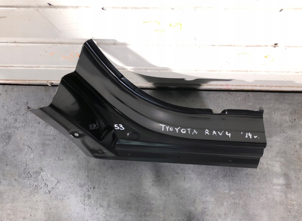 фото №9, Toyota rav4 rav-4 iv 4 12-18 порог правый ремкомплект обшивка колено пятка