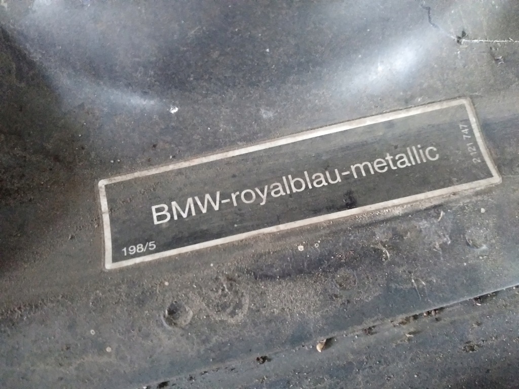 Bmw e32 дверей правий задні royalblau Недорого