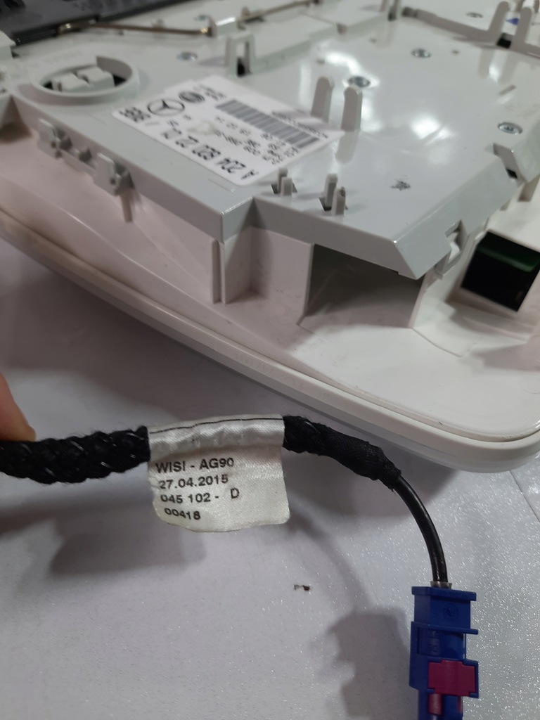 фото №9, Mercedes glk x204 09-15 лампа потолочный a2048202201 usa