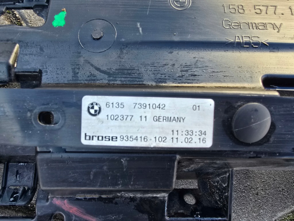 фото №7, Направляющая кронштейн кронштейн бампера задняя bmw 3 f30 f31 7391042 7256921