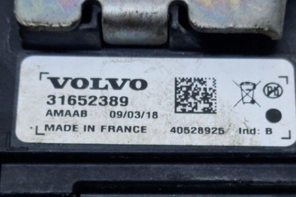 фото №7, Сирена сигналізація volvo s90 31652389 2.0l дизель 2018