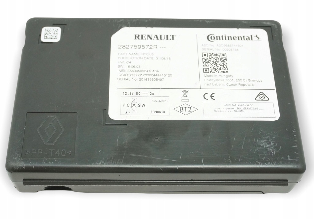 фото №1, Модуль навігації renault talisman 282759572r