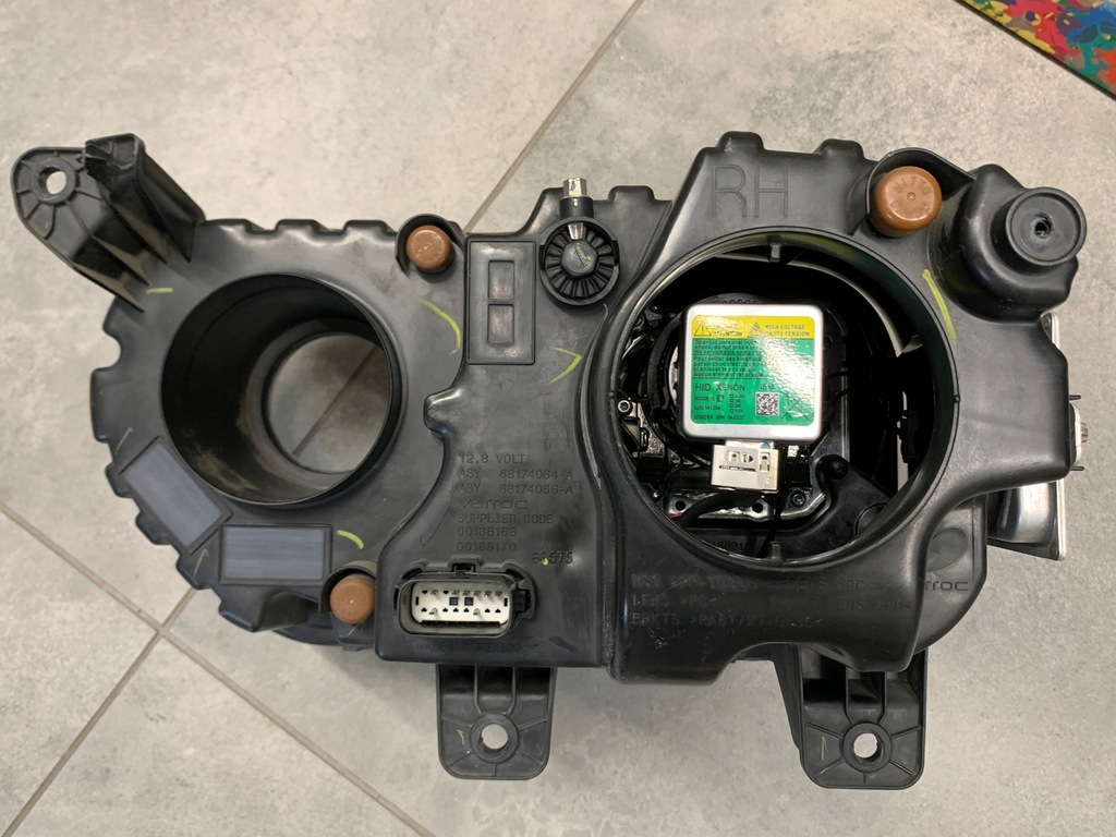 фото №11, Лампа передня права dodge challenger 2015- ксенон + led оригінальна mopar