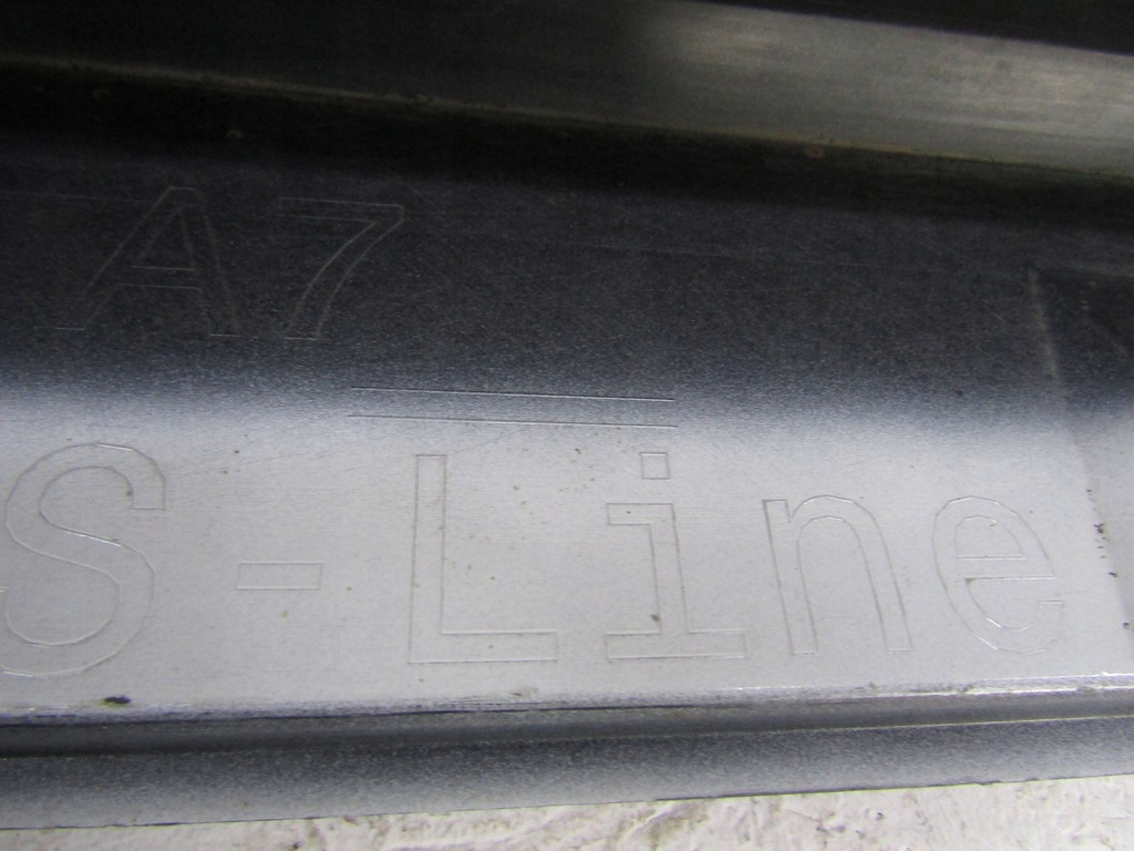 фото №12, Audi a7 4g s-line lift молдинг поріг права 14r-- 4g8853860j