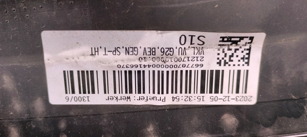 фото №15, Бампер перед передній bmw i4 g26