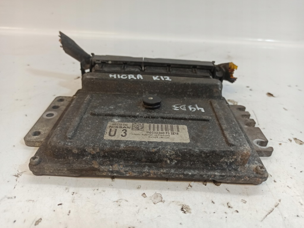 фото №5, Nissan micra k12 бортовой компьютер блок управления двигателя mec32-040 f3 2z23
