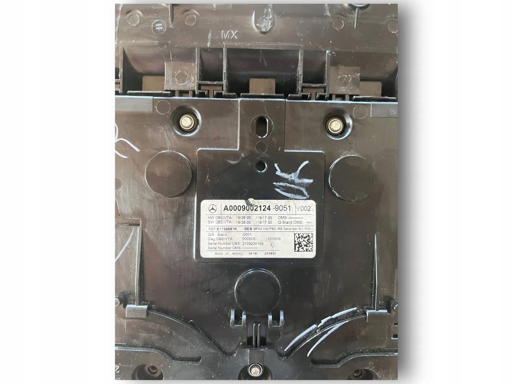 фото №7, Mercedes w247 лампа потолочный a0009002124 #97 !m