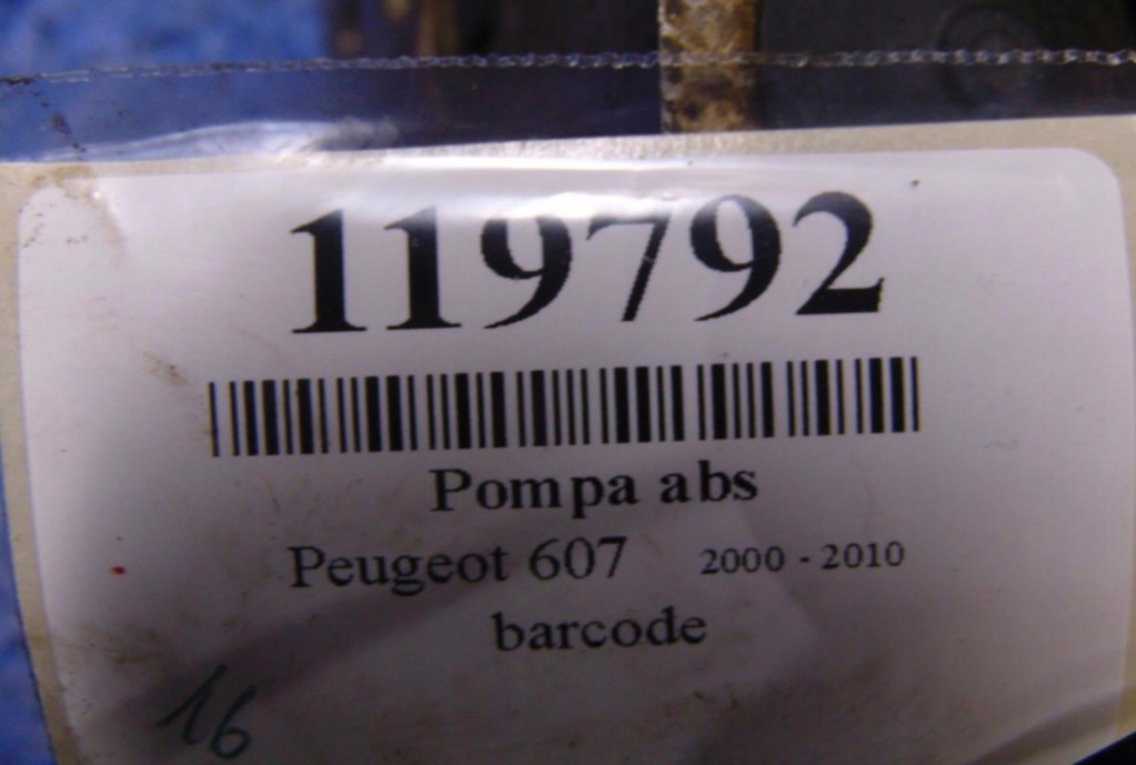 фото №7, Peugeot 607 насос abs 0273004601