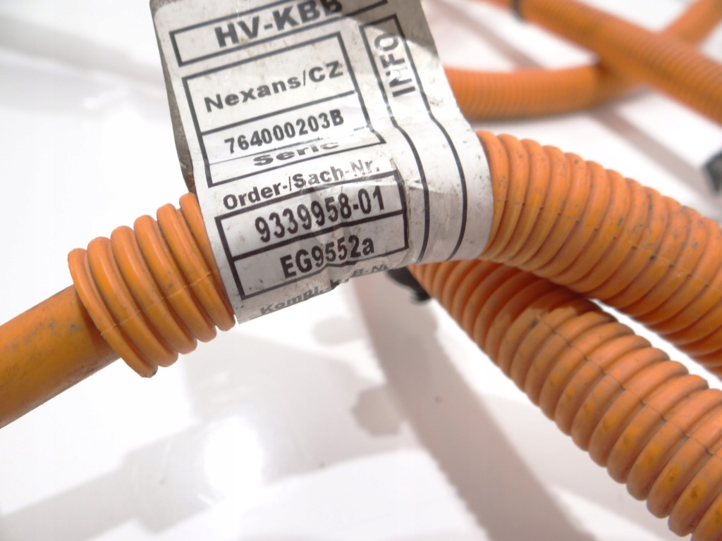 фото №3, Шланг wysokiego напряжения bmw i3 l01 9339958