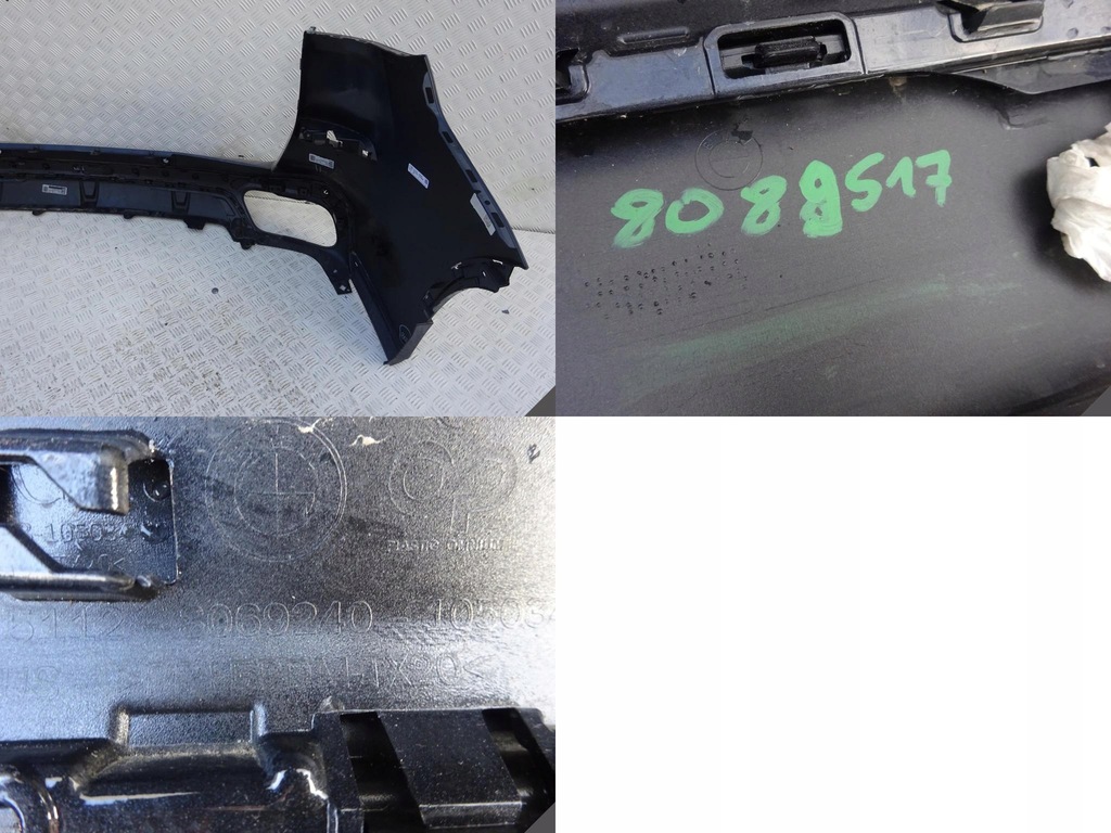 фото №12, Bmw x5 g05 m-pakiet 18- бампер+ дифузор 6xpdc