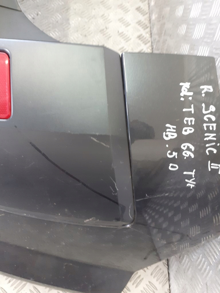 Бампер задний renault scenic 2 teb66 Оригинал