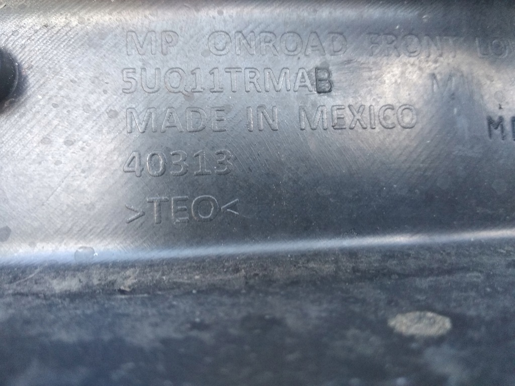 фото №12, Jeep compass 16- спойлер бампер передній перед