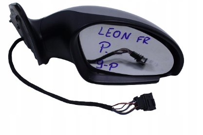 фото №6, Зеркало правое 9 pin seat leon fr
