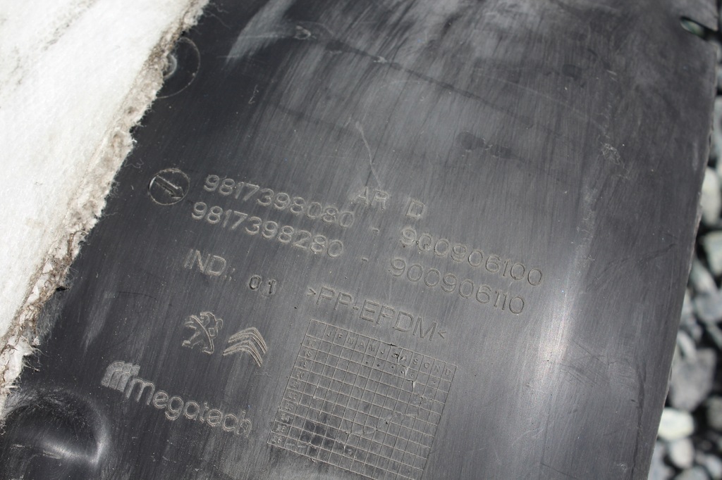 фото №4, Подкрылок правый задняя rifter partner berlingo iv # 573