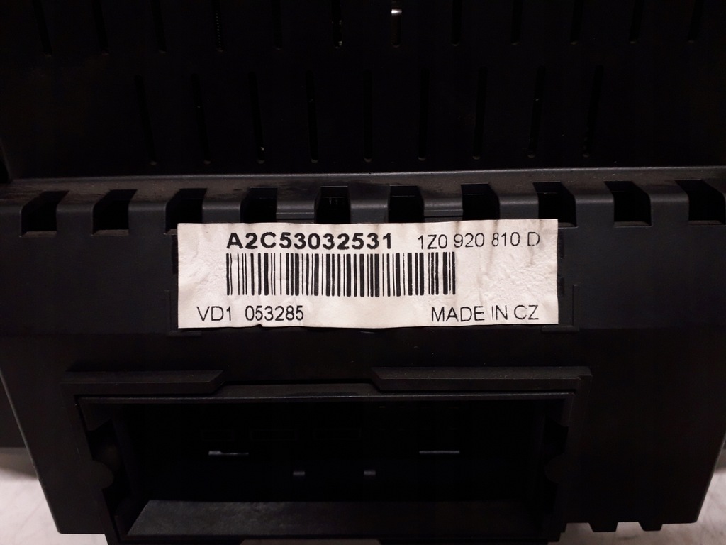 фото №8, Skoda octavia 2 ii 04- 1.9 tdi набір стартовий імобілайзер блок керування 03g906016dj