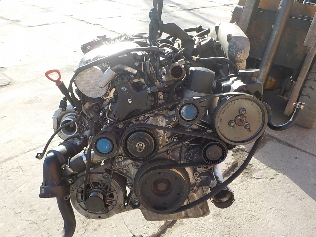 фото №5, Mercedes w210 lift 01-03 двигатель kompletny 3.2 cdi