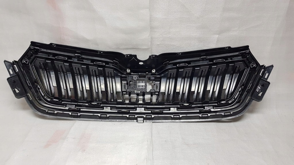 фото №2, Решётка радиатора решётка радиатора skoda kamiq 658 оригинал хром