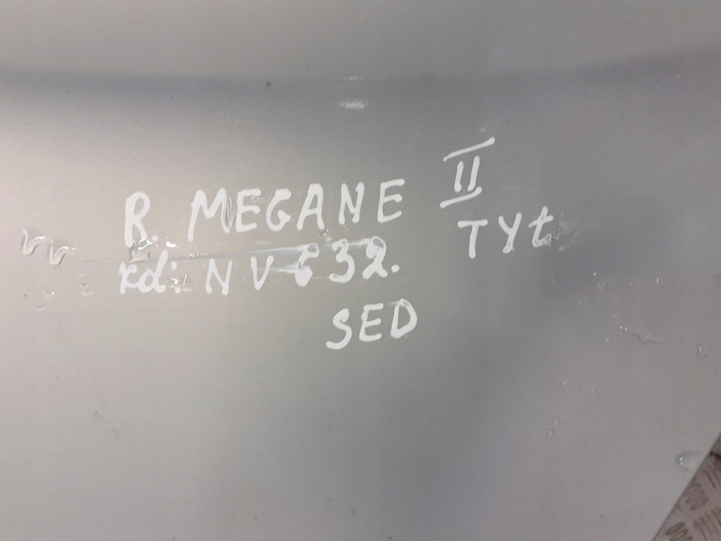 фото №3, Крышка багажника багажника renault megane ii nv632 sedan