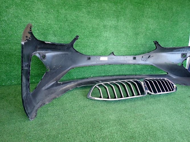 фото №13, Bmw 8 g13 g14 g16 бампер передний перед pod хром