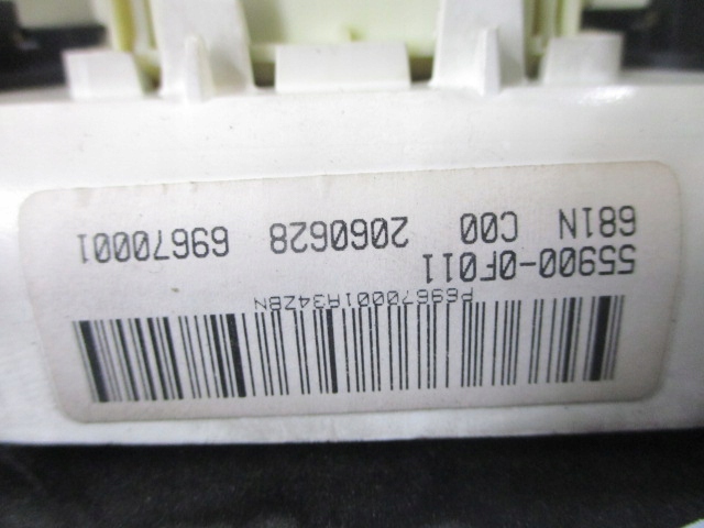 фото №10, Toyota corolla verso ii панель кондиционера обдув+ тросы 55900-0f011