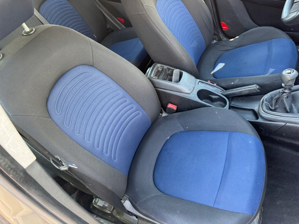 фото №6, Комплект сидений водителя пассажира заднее сиденье granatowe fiat bravo ii 07- europa