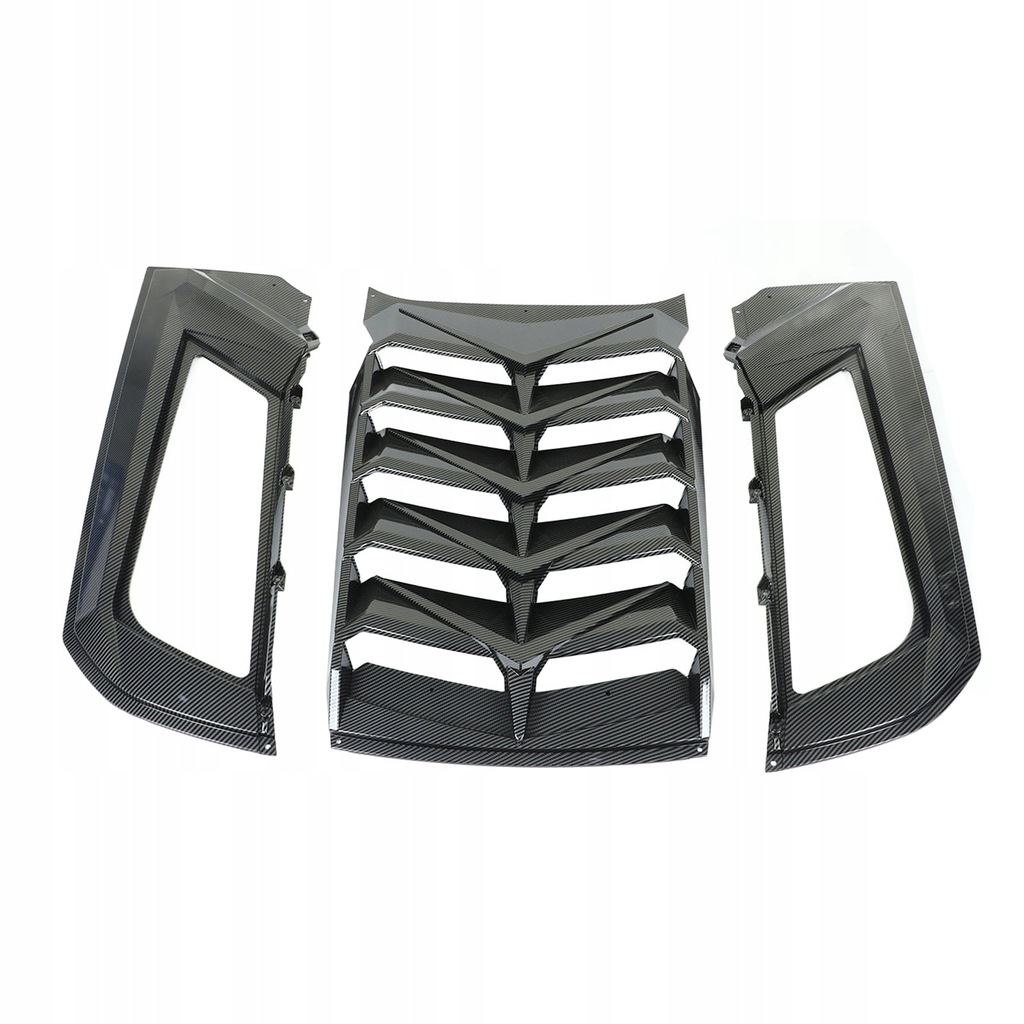 фото №10, Жалюзи задний стекло пластик abs стиль wyścigowy