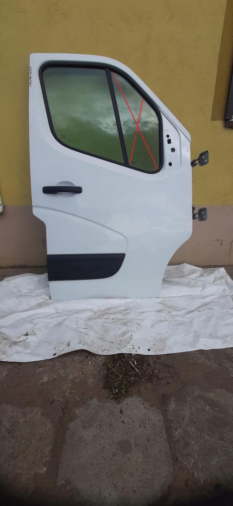 Дверь правый  перед правое  передние рестайлинг  renault master 3 dqng Доставка