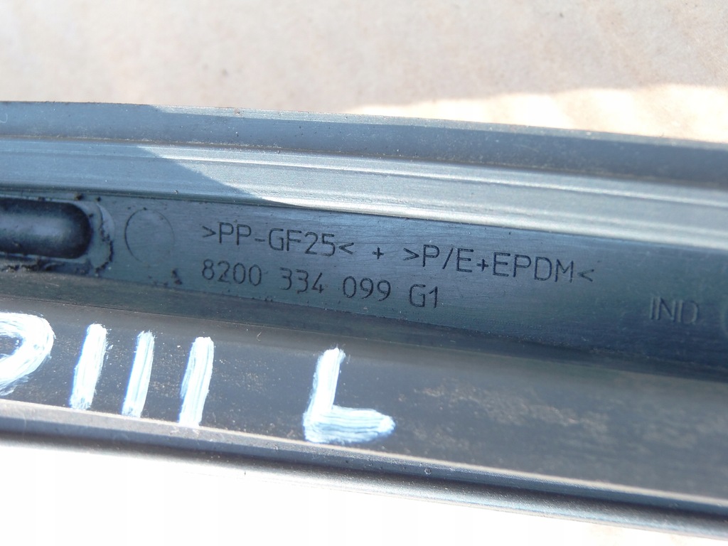 фото №4, Прокладка скло ліва перед renault clio iii 3 europa