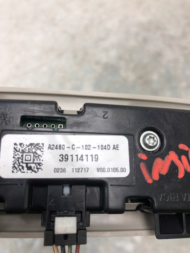 фото №6, Лампа потолочный opel insignia b 39114119