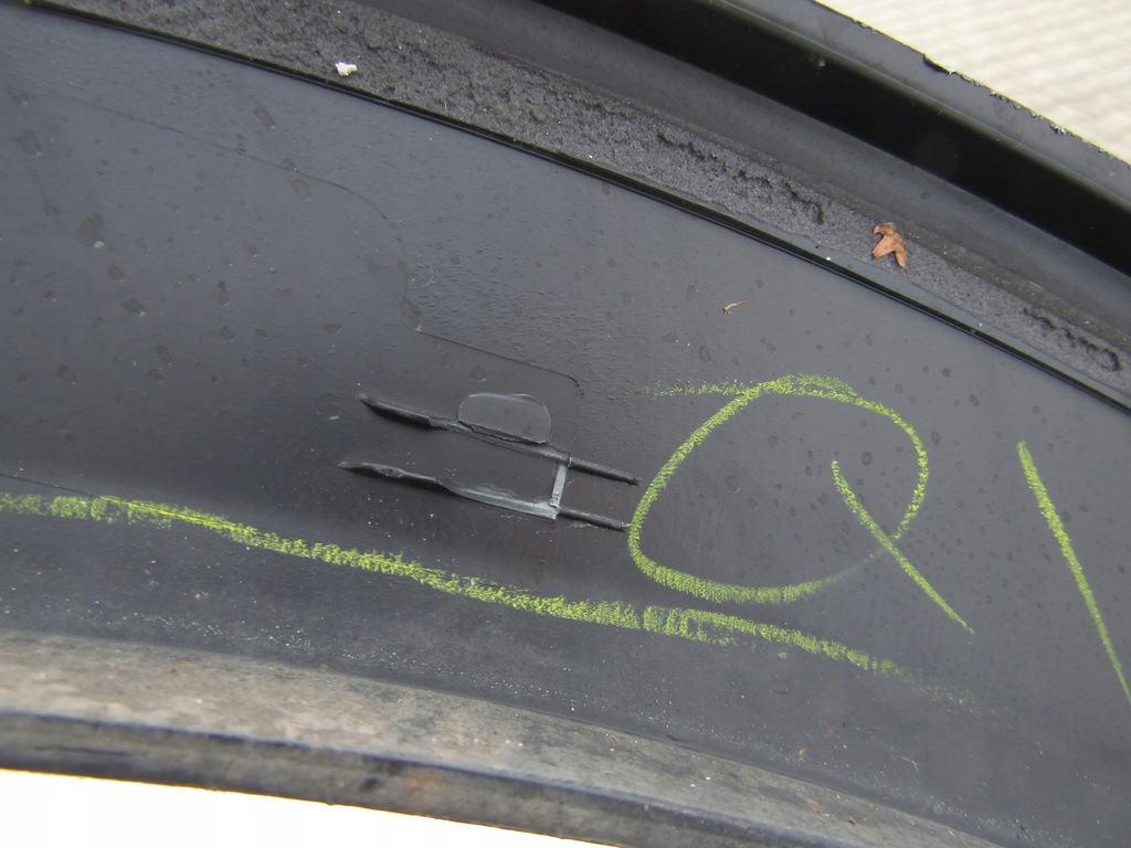 фото №11, Молдинг крила mercedes gle w167 лівий задня звичайна