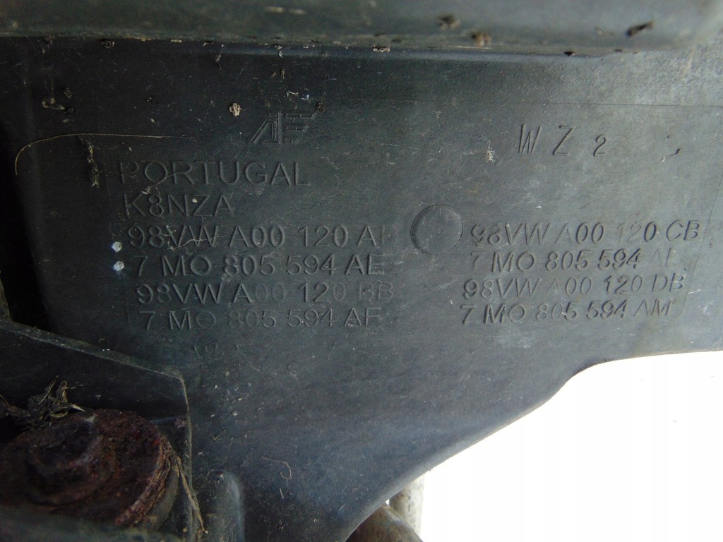 фото №8, Kpl pas перед передний seat alhambra i 1.9 tdi