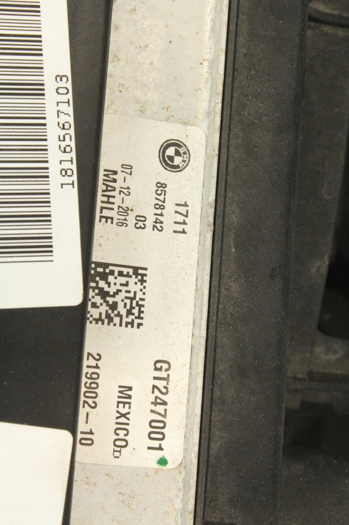 фото №5, Набір радіатор вентилятор bmw g01 x3 g02 18d 2.0d