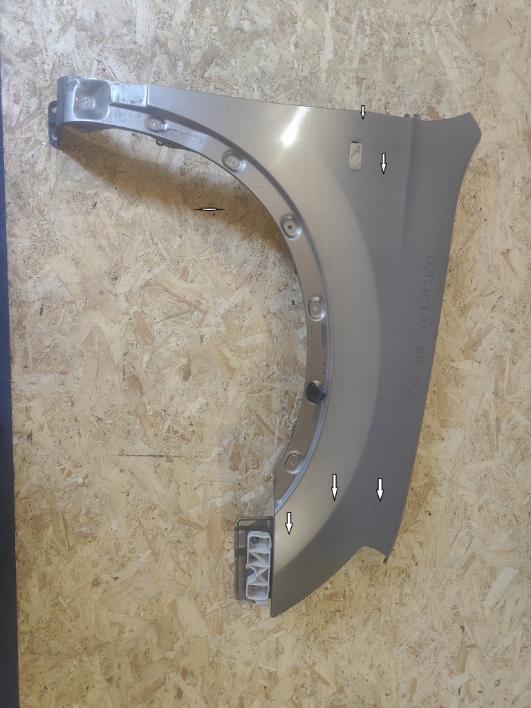 фото №1, Крыло перед правый nissan qashqai j10 2007-2010 оригинал