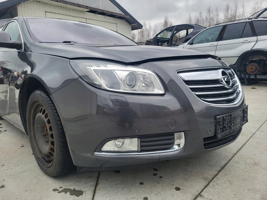 фото №10, Opel insignia i a 09r 2.8 перед капот бампер лампа ксенон крыло z177 pdc