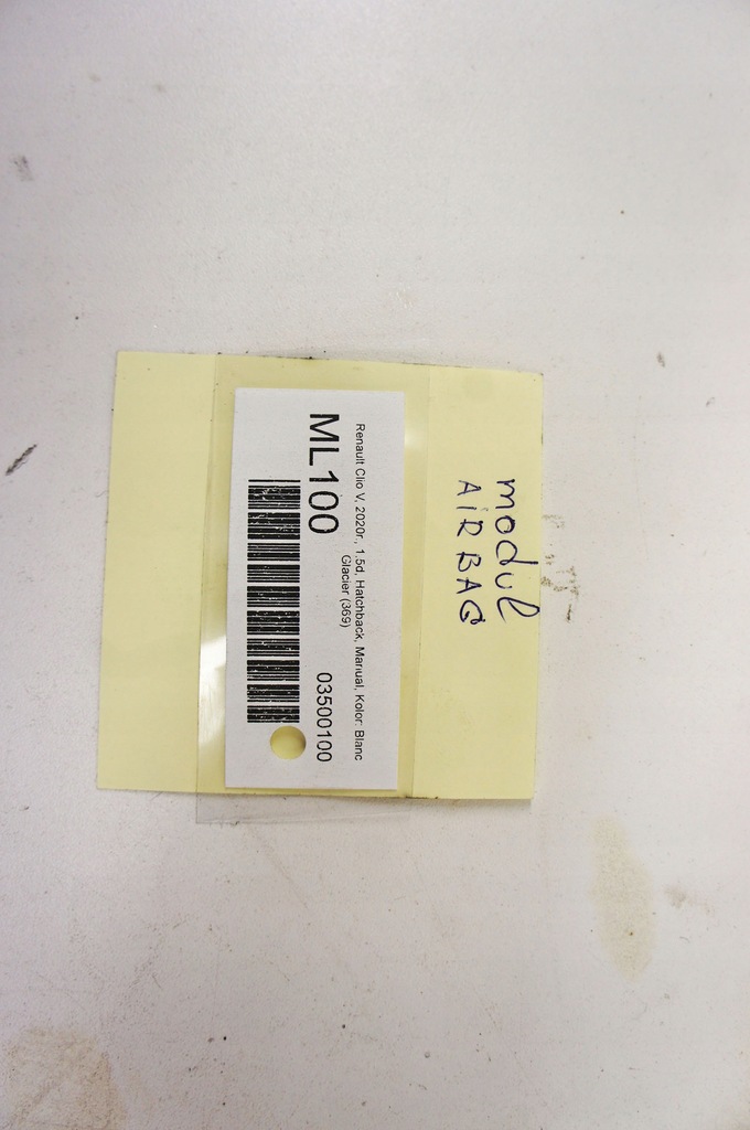 фото №5, Ml100 renault clio v модуль подушка безпеки подушок