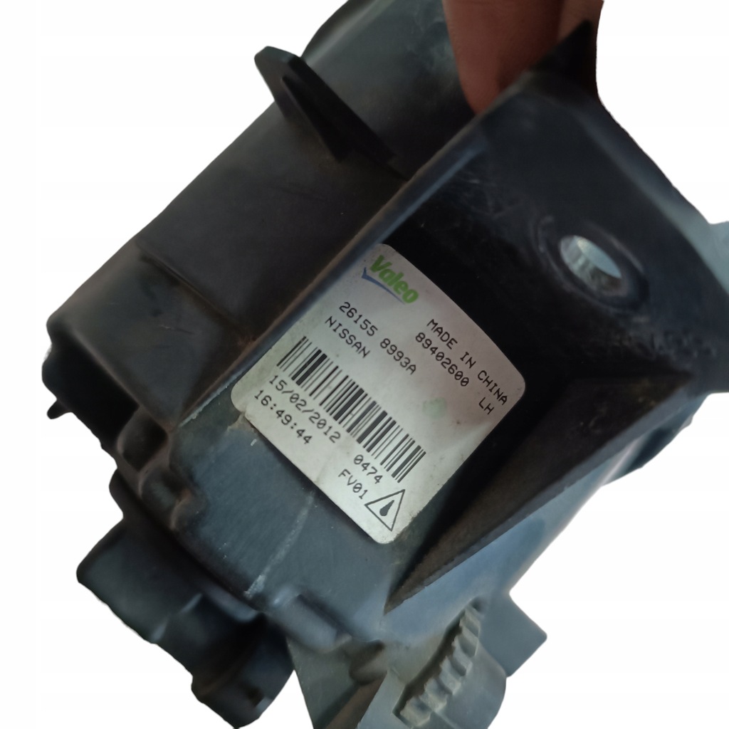 фото №9, Противотуманная фара левый nissan micra k13 juke qashqai 261558993a