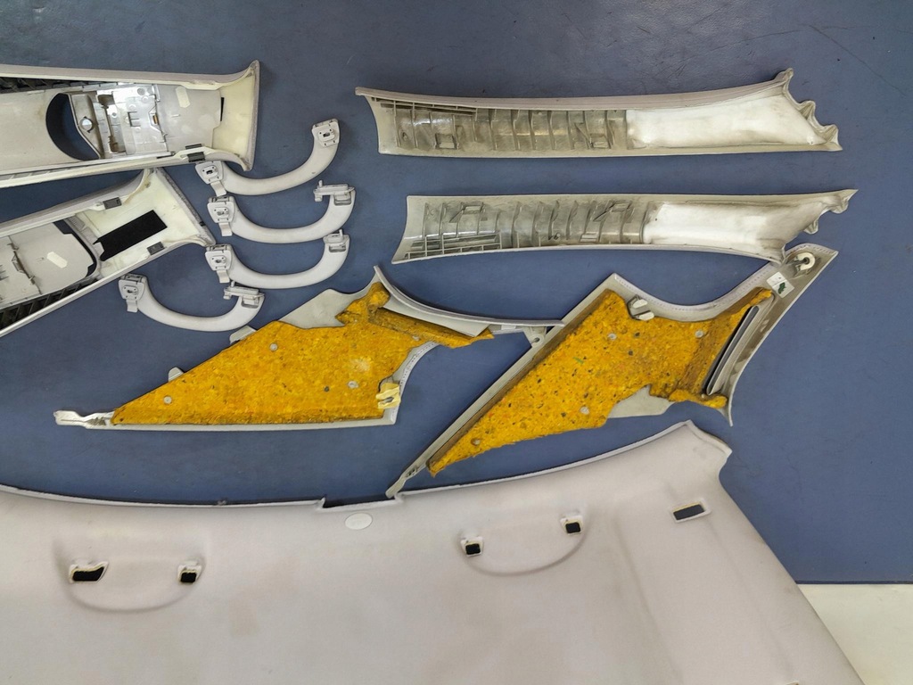 фото №14, Mercedes e w211 стеля козирки ліхтарі захист