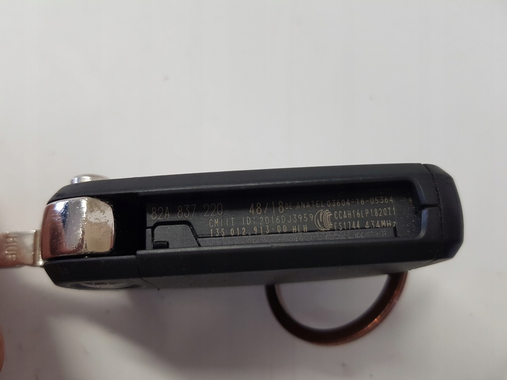 фото №7, Audi a1 ii 82a замок запалювання ключ вкладка 19r.