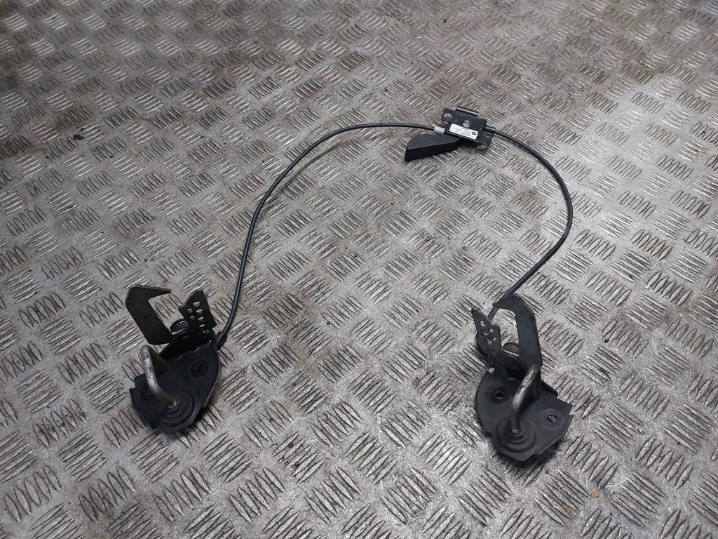 фото №1, Засувка замок капот + ручка + троси bmw f01 730d 7183763 7183764