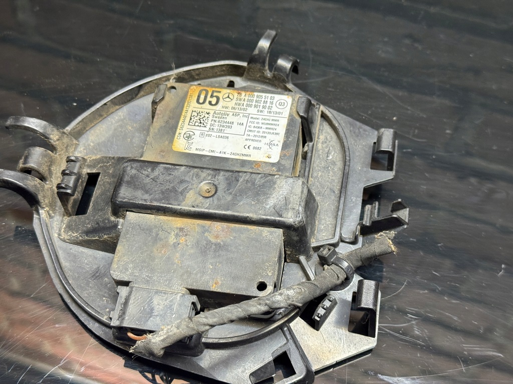 фото №3, Mercedes w176 радар distronic a0009055103