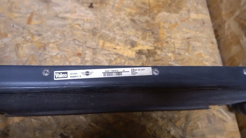 фото №4, Радиатор кондиционера mini cooper 1.6 2002-2005