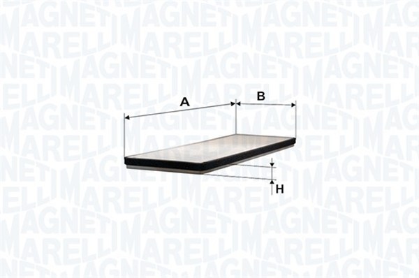 Фильтры салонные magneti marelli 350203064170 Цена