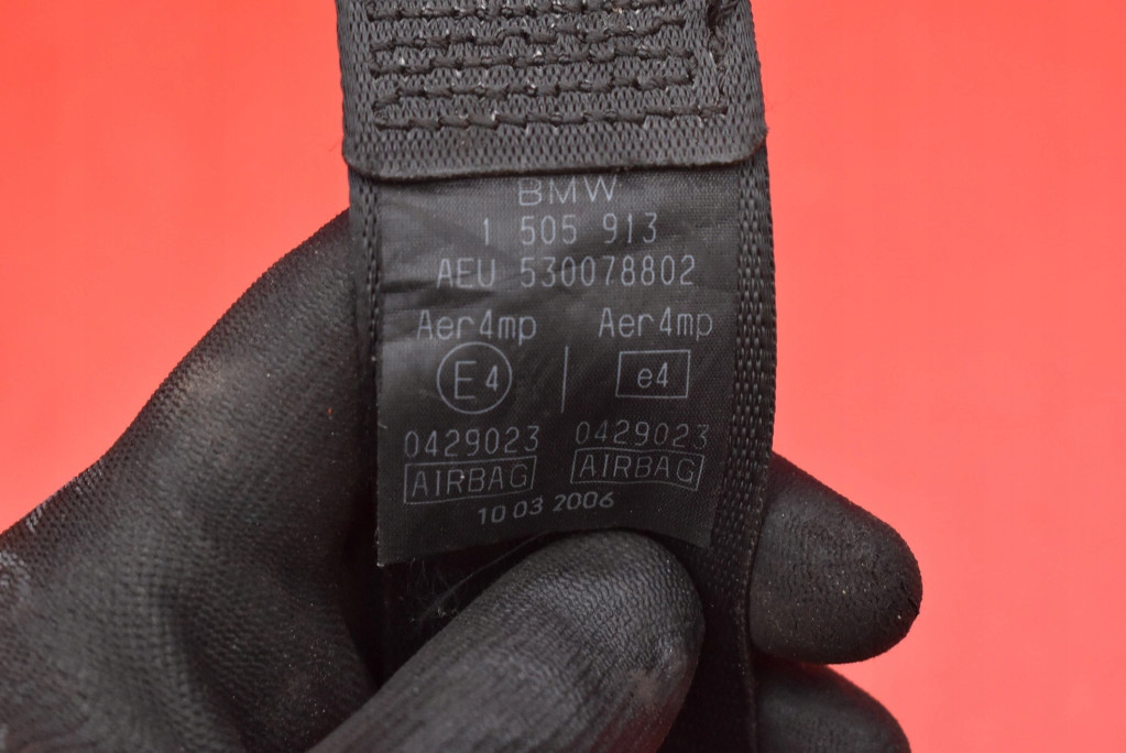 фото №7, Pas безпеки правий перед eu 1505913 mini cooper one r50 01-04