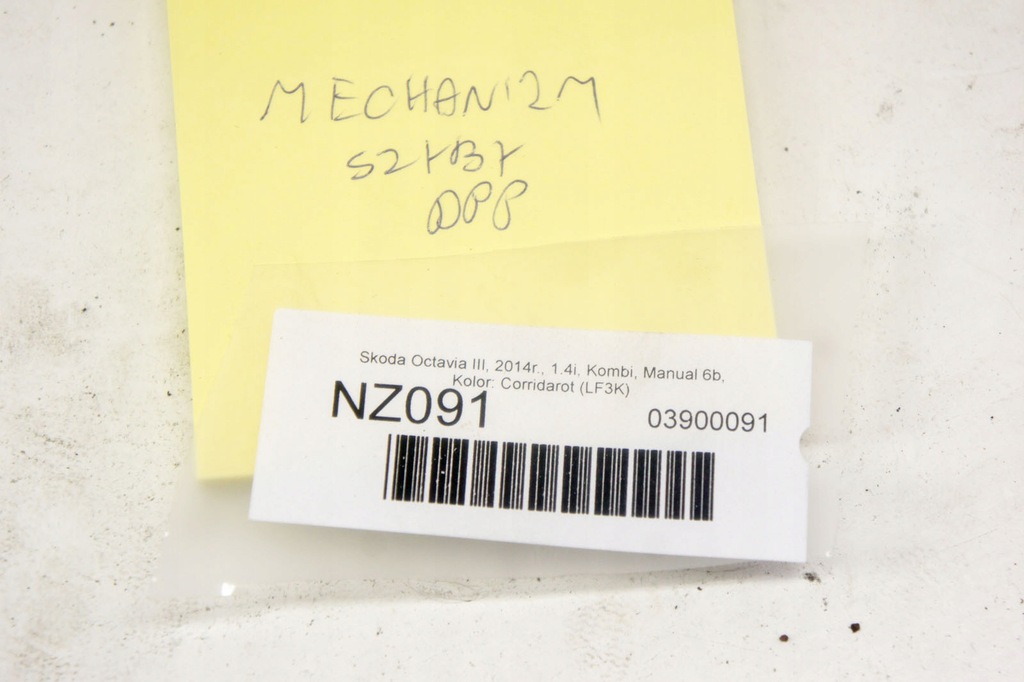 фото №7, Nz091 skoda octavia iii механізм правий перед