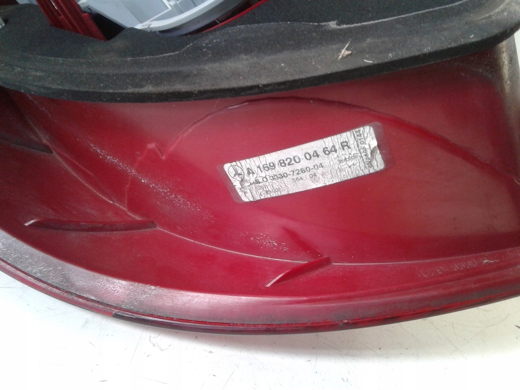 фото №7, Лампа правий задня 1698200364 mercedes w169