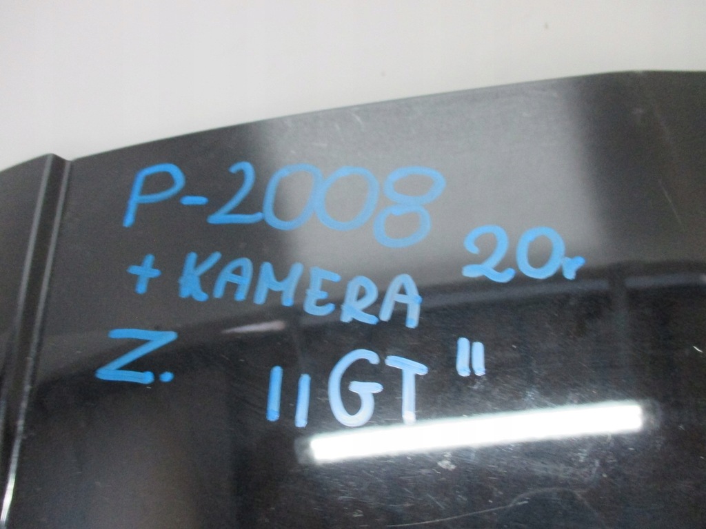 фото №7, Кришка багажника задня задня peugeot 2008 gt ii 20r pod камера