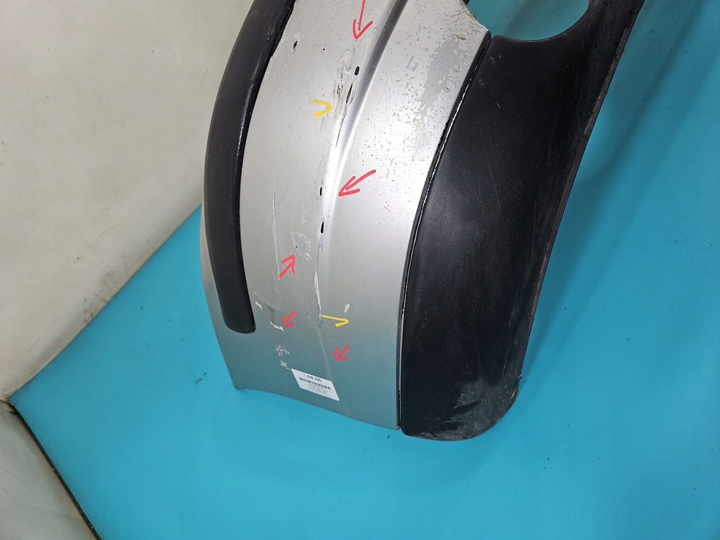 фото №11, Бампер перед volvo s60 i 00-04 серебристый 426-26