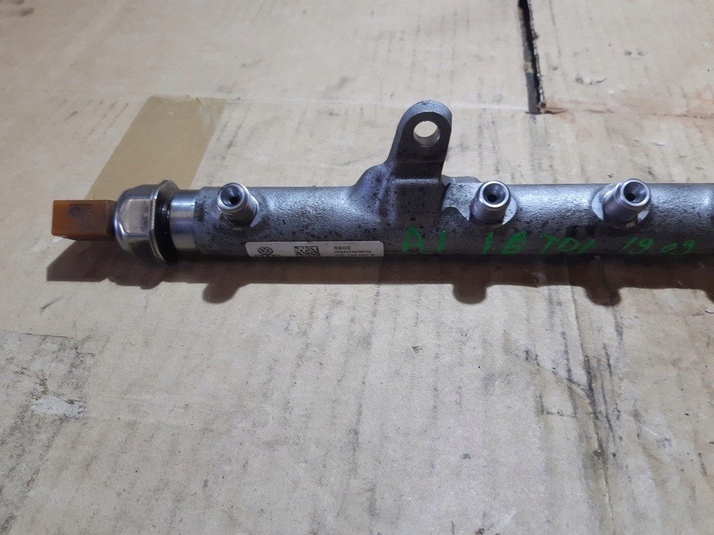 фото №9, Audi a1 8x 1.6 tdi молдинг упорскування датчики 5ws40730at 03l130089b