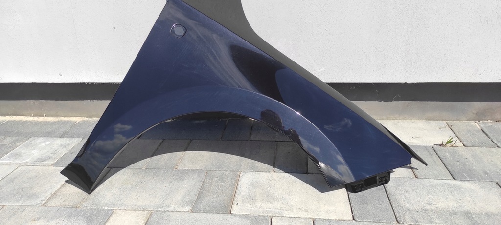 фото №8, Крыло правый перед правый передний skoda rapid 12- с отверстие na поворотник lf9r